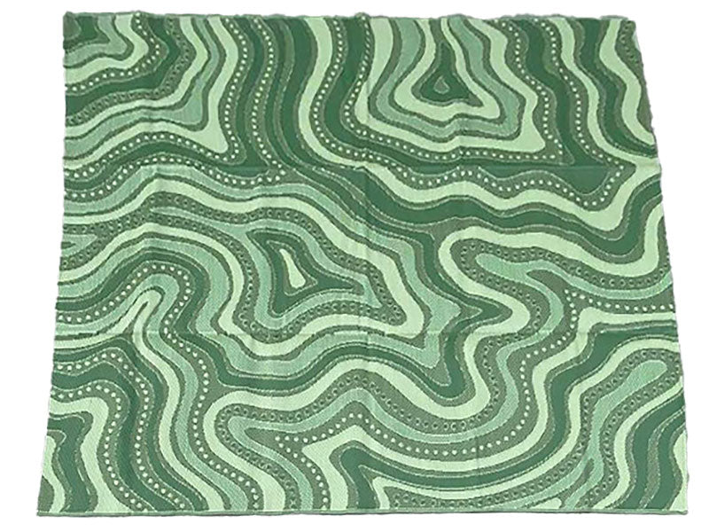 Indigenous Green Mat - Daramu (Small)